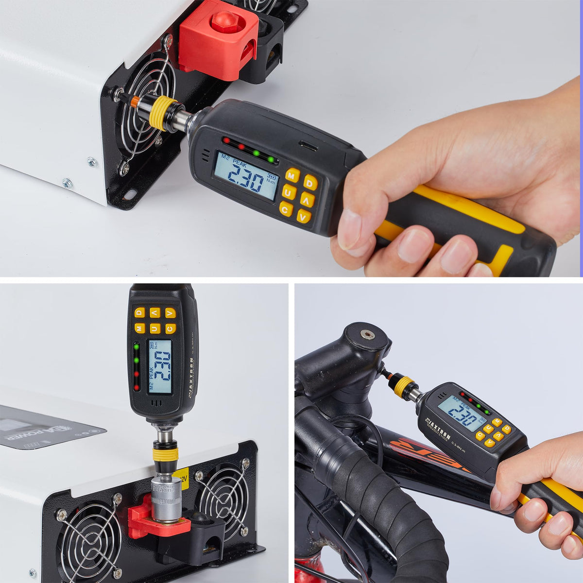 Digital Torque Screwdriver Set, 1/4" Drive, 38-Piece L57679
