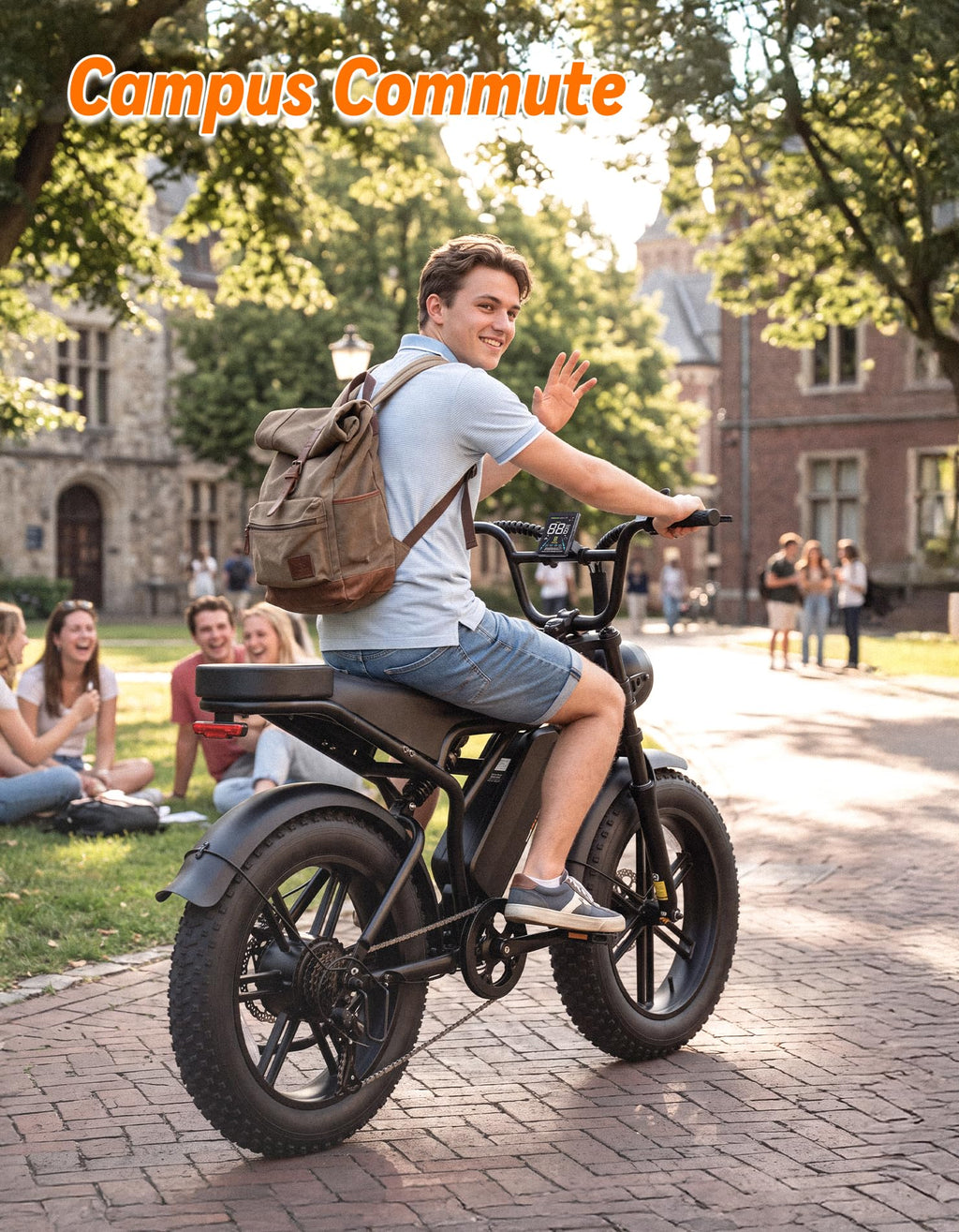 Electric Bike with 48V Removable Battery O396085