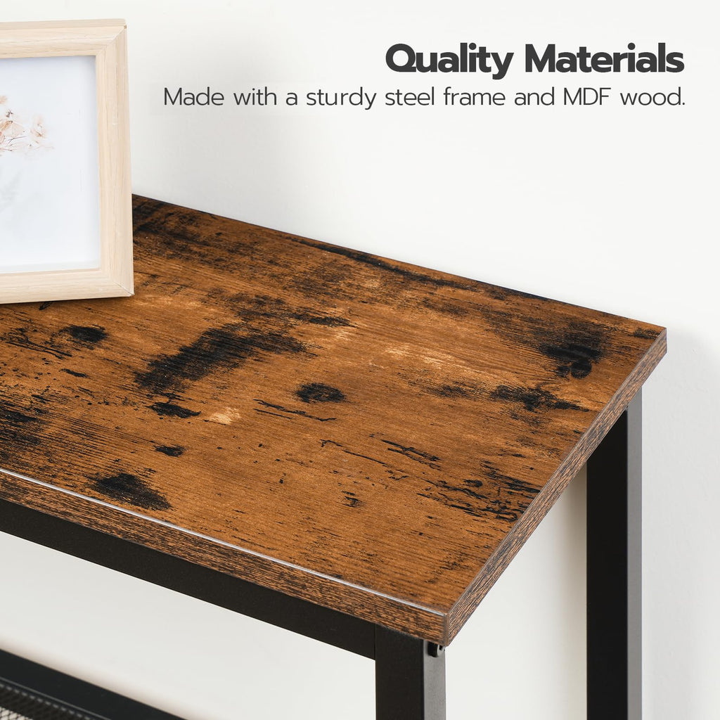 29.5" Narrow 3-Tier Console Table J685327