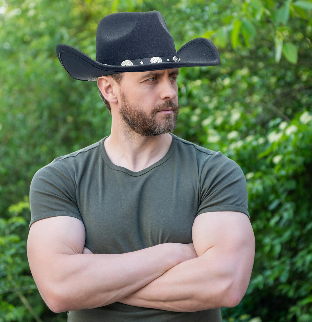 Wide Brim Felt Cowboy Hat S120000
