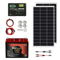 200W 12V Solar Panel Kit with 50Ah LiFePO4 Battery and 30A MPPT Controller Q791