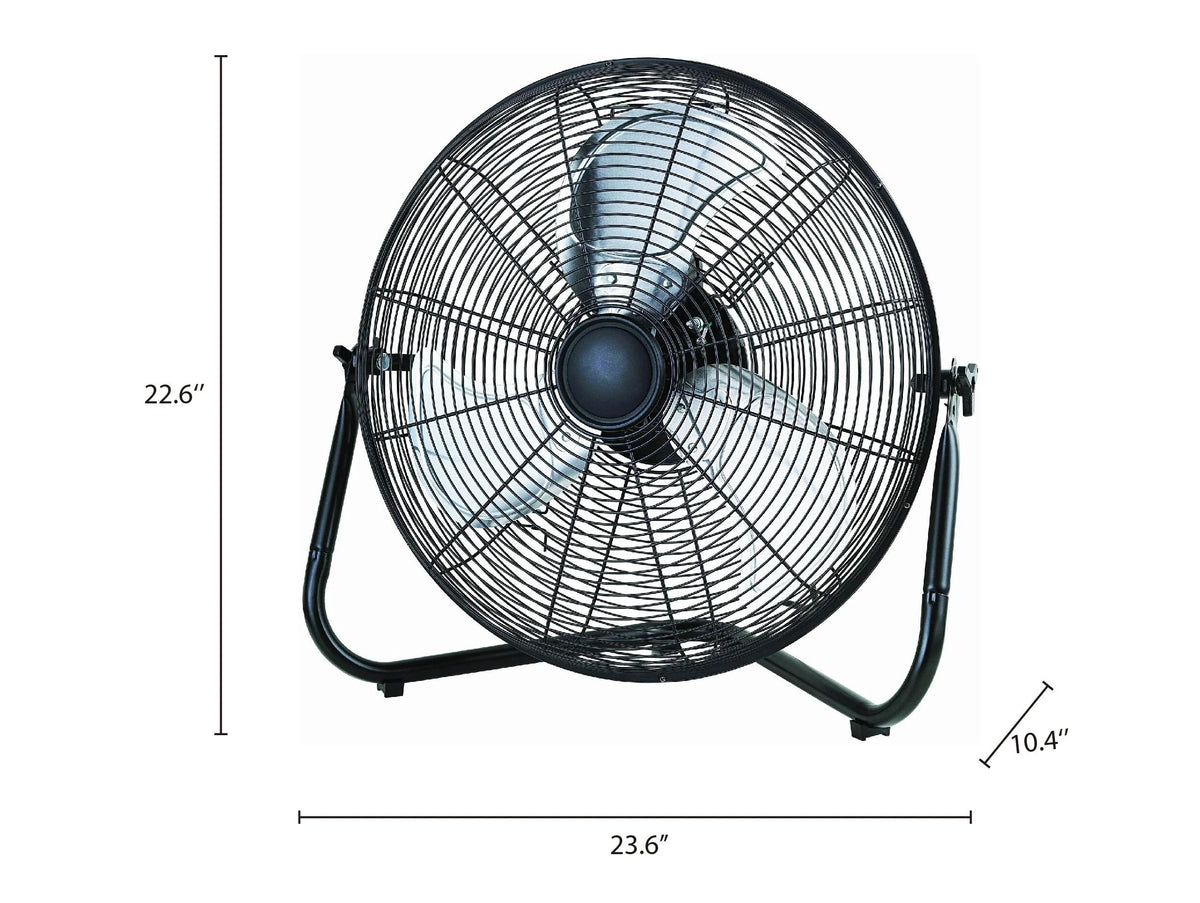 20 Inch 3 Speeds Metal Floor Fan M9724