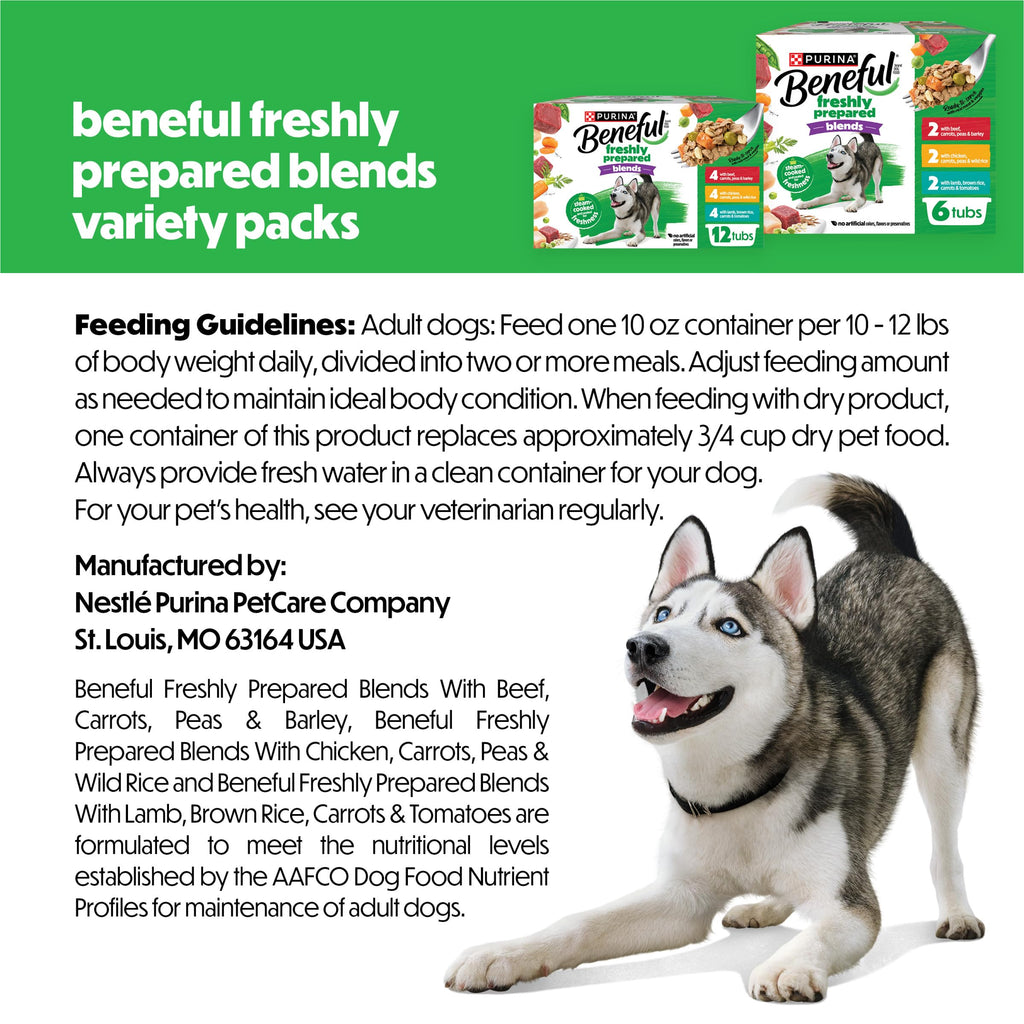Wet Dog Food 12 10 oz Tub G589409
