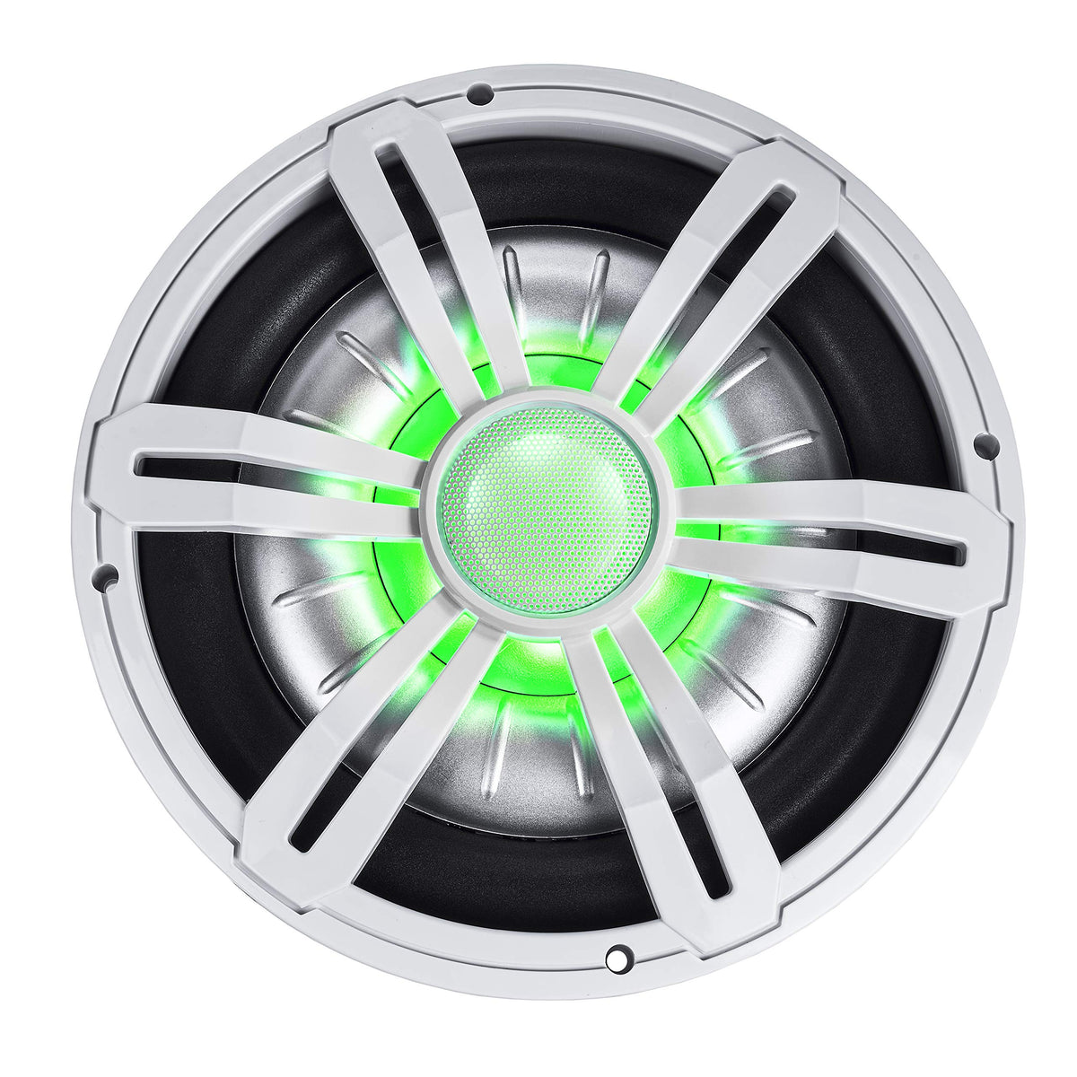 800W Peak 10" Shallow Marine Subwoofer with LED Lighting F3703
