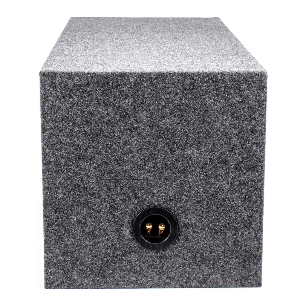 Charcoal Dual 12" Sealed Car Audio Subwoofer Box D416589