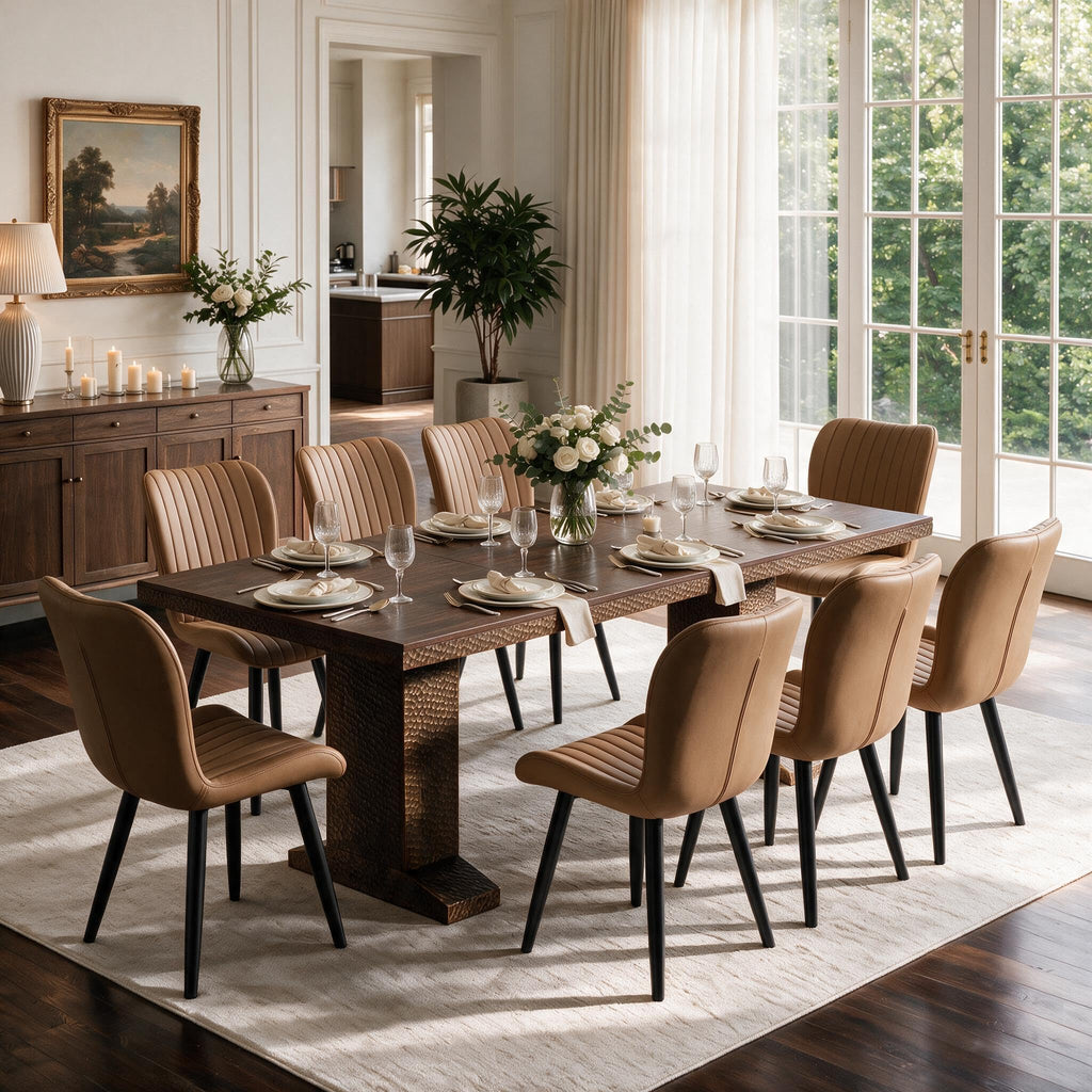 Extendable Dining Table Set for 8 R423500