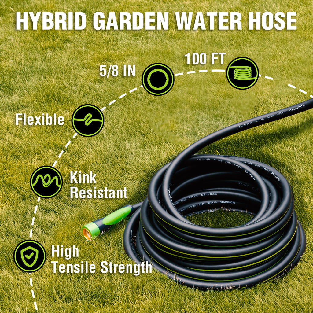 Heavy Duty Garden Hose 5/8" x 100ft C69824